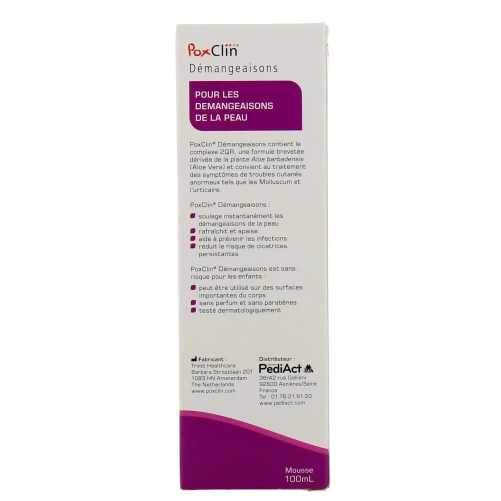PoxClin Démangeaisons Mousse Apaisante