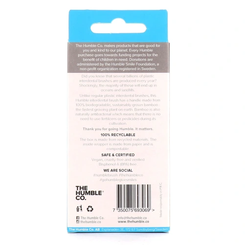 The Humble Co Brossettes Interdentaires Bambou