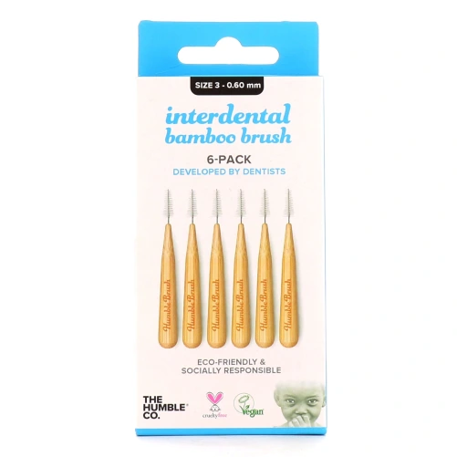 The Humble Co Brossettes Interdentaires Bambou