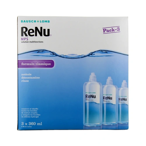 Renu MPS Solution Multifonctions pour Lentilles de Contact