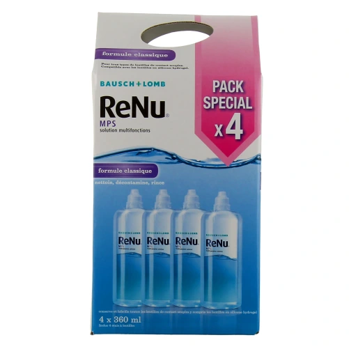 Renu MPS Solution Multifonctions pour Lentilles de Contact