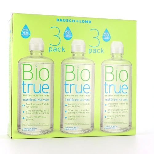 Biotrue Bausch And Lomb Solution multifonctions