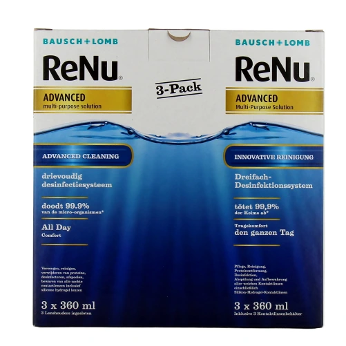 Renu Advanced Solution Multifonctions pour Lentilles de Contact