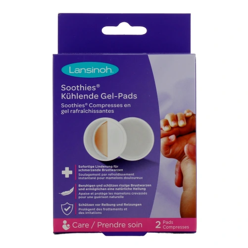 Lansinoh Soothies Compresses en Gel Rafraîchissantes