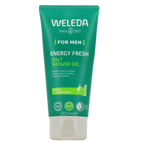 Weleda Gel Douche Homme Energy Fresh 3 en 1