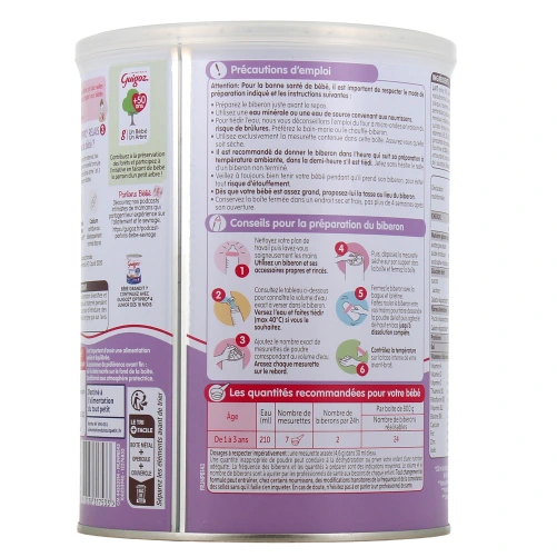 Guigoz Optipro Relais Croissance Lait 3ème âge