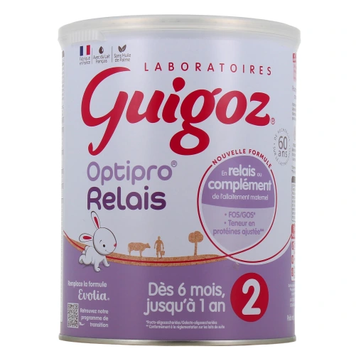 Guigoz Optipro Relais Lait 2ème âge