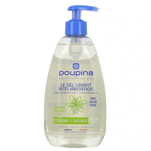 Poupina Gel Lavant Anti-irritation
