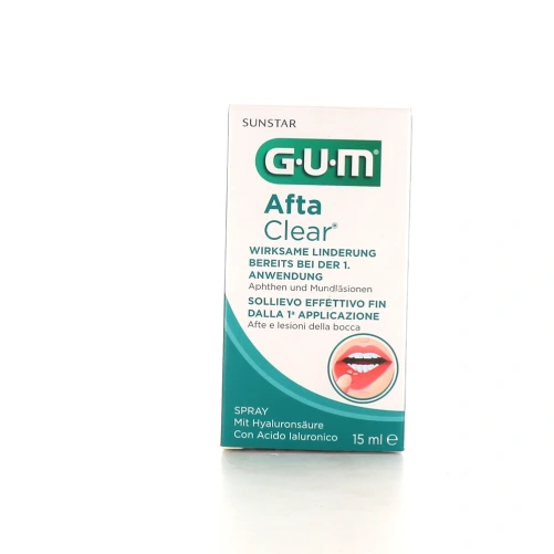 Gum Afta Clear Spray aphtes et lésions buccales