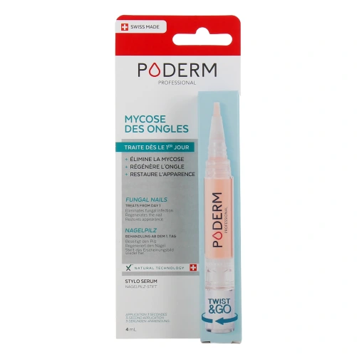 Poderm Stylo Sérum Mycose des Ongles