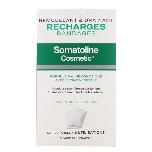 Somatoline Cosmetic Bandages Remodelants & Drainants