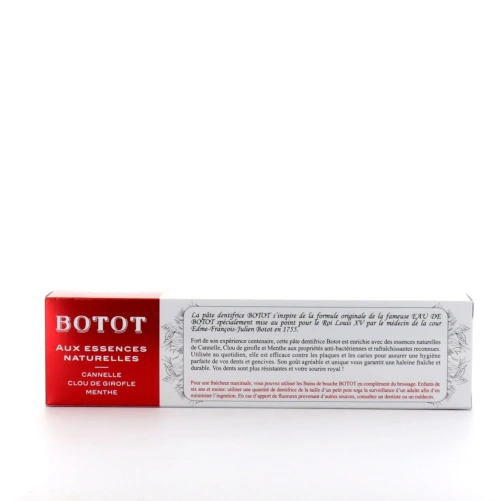 Botot Dentifrice Cannelle Clou de Girofle Menthe