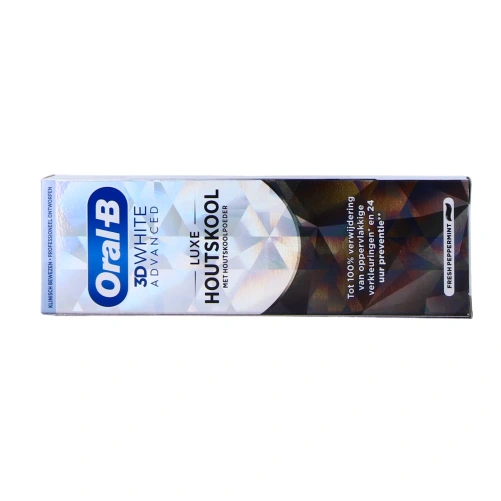 Oral B 3D White Advanced Dentifrice Luxe Charbon
