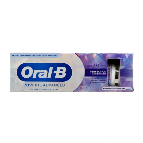 Oral B 3D White Advanced Luxe Perfection Dentifrice