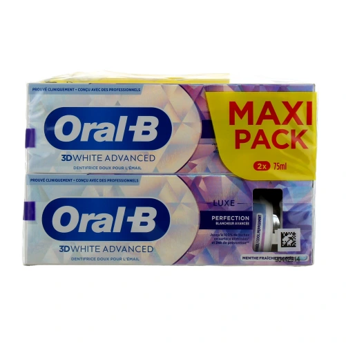 Oral B 3D White Advanced Luxe Perfection Dentifrice