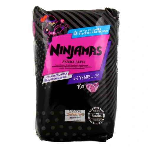 Pampers Ninjamas Pyjama Pants Sous-Vêtement Absorbant