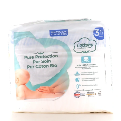 Cottony Couches 100% Coton Biologique