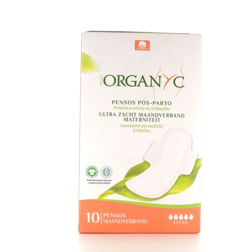 Organyc Serviettes Douceur Maternité