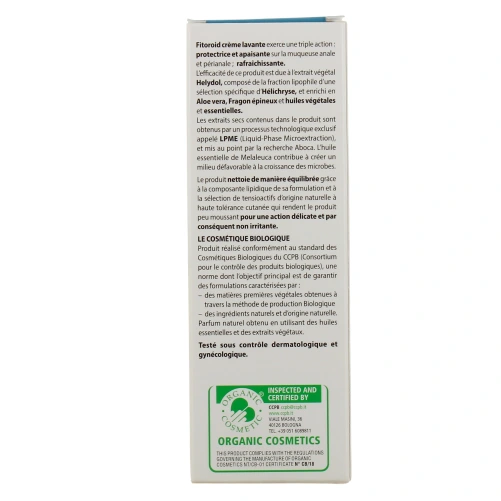 Aboca Fitoroid Crème Lavante Protectrice et Apaisante