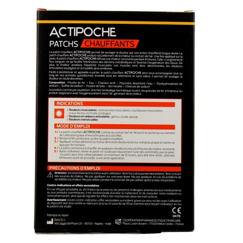 Actipoche Chaud Patchs Chauffants