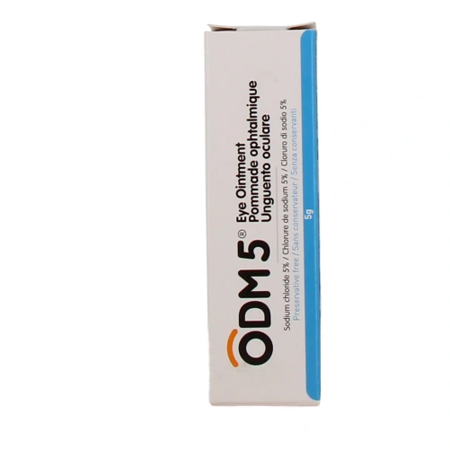 ODM 5 Solution ou pommade ophtalmique pour œdèmes cornéens