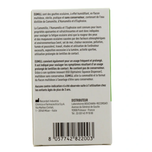 Eumill Yeux Rouges & Irrités