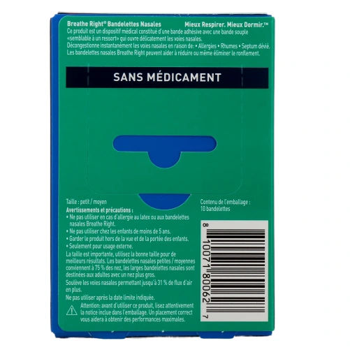 Prorhinel Bandelettes nasales