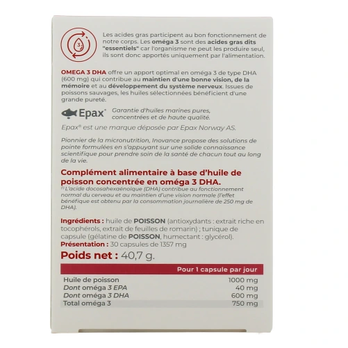 Inovance Omega 3 DHA+