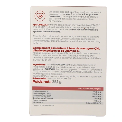 Inovance Q10 Omega 3