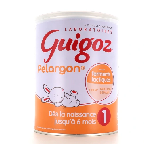 Guigoz Pelargon Lait 1er âge