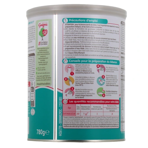 Guigoz Expert AR 2 Lait 2ème âge Anti-Régurgitations