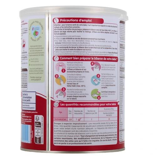 Guigoz Expert AR mix 2 Lait 2ème âge Anti-Régurgitations