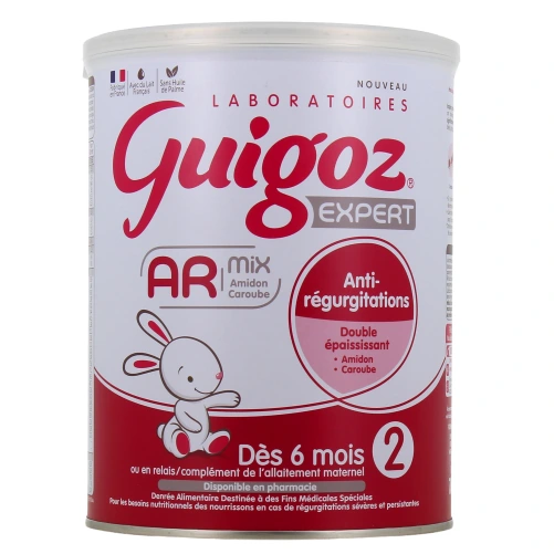 Guigoz Expert AR mix 2 Lait 2ème âge Anti-Régurgitations
