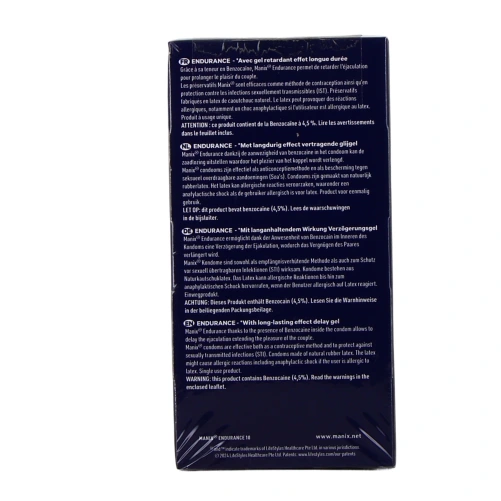 Manix Endurance Préservatifs