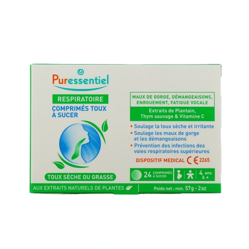 Puressentiel Respiratoire Comprimés Toux