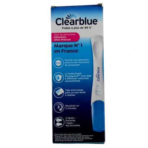Clearblue Early Test de Grossesse Détection Précoce