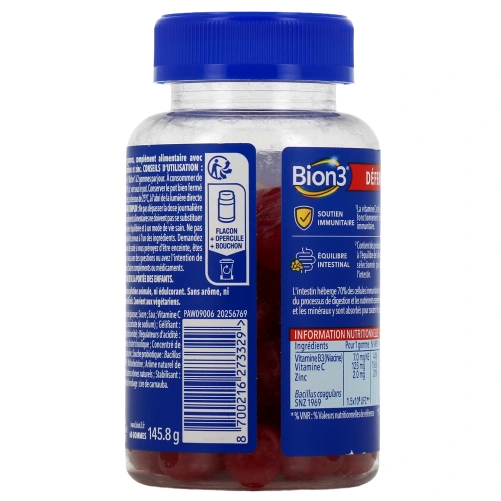 Bion 3 Défense et équilibre intestinal