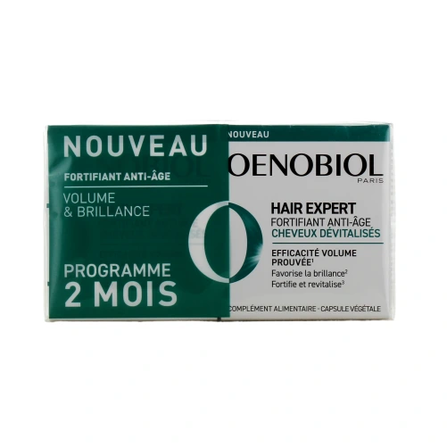 Oenobiol Hair Expert Fortifiant Anti-Age Cheveux Dévitalisés