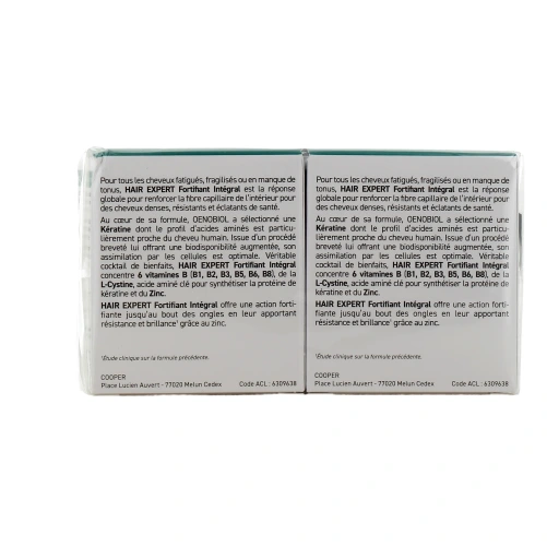 Oenobiol Hair Expert Fortifiant Intégral Cheveux et Ongles