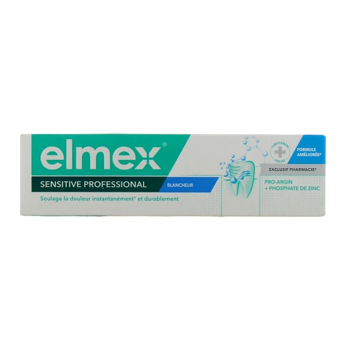 Elmex Dentifrice Sensitive Professional Blancheur