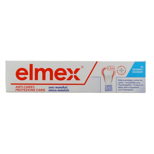 Elmex Dentifrice sans menthol
