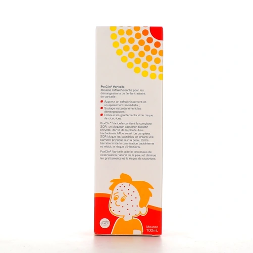 PoxClin Varicelle Mousse Anti-Démangeaisons
