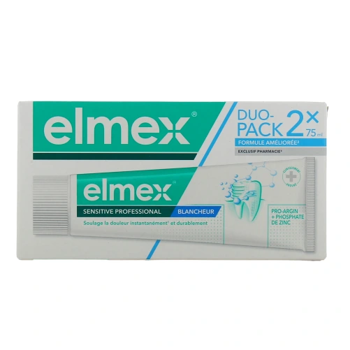 Elmex Dentifrice Sensitive Professional Blancheur