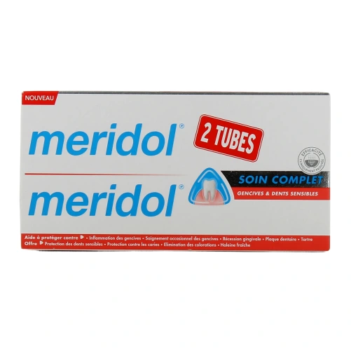 Meridol Dentifrice Soin Complet Gencives et Dents Sensibles