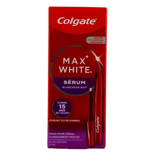 Colgate Max White Sérum Blancheur Nuit