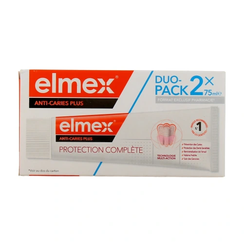 Elmex Anti-Caries Plus Dentifrice Soin Complet