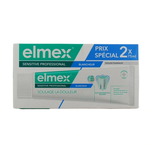 Elmex Dentifrice Sensitive Professional Blancheur