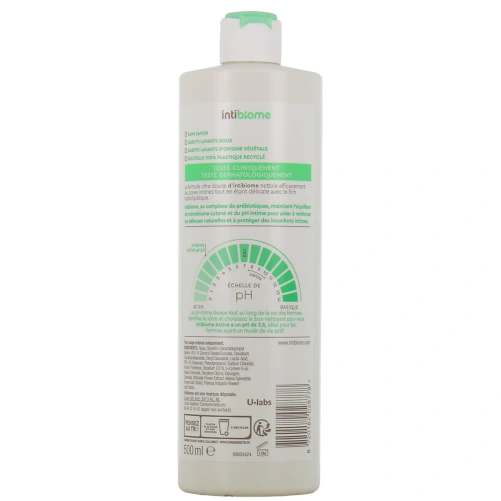 Intibiome Active pH 3.5 Soin lavant Hygiène intime