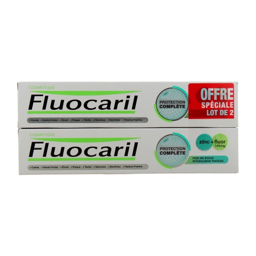 Fluocaril Protection Complète Dentifrice Zinc + Fluor