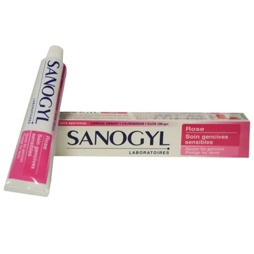 Sanogyl Dentifrice Soin Rose Gencives Sensibles